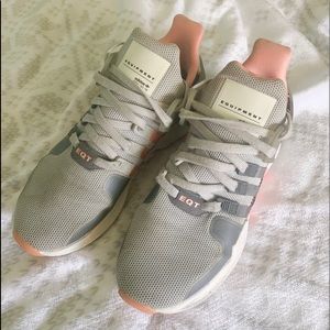 adidas pink and grey eqts